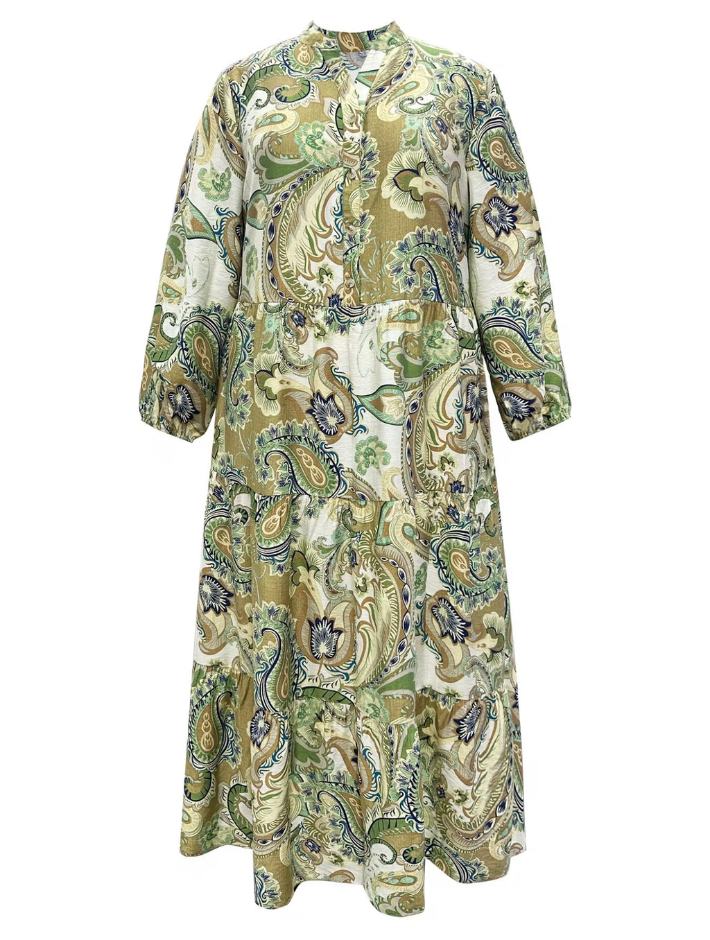 Paisley Dress Plus Size)