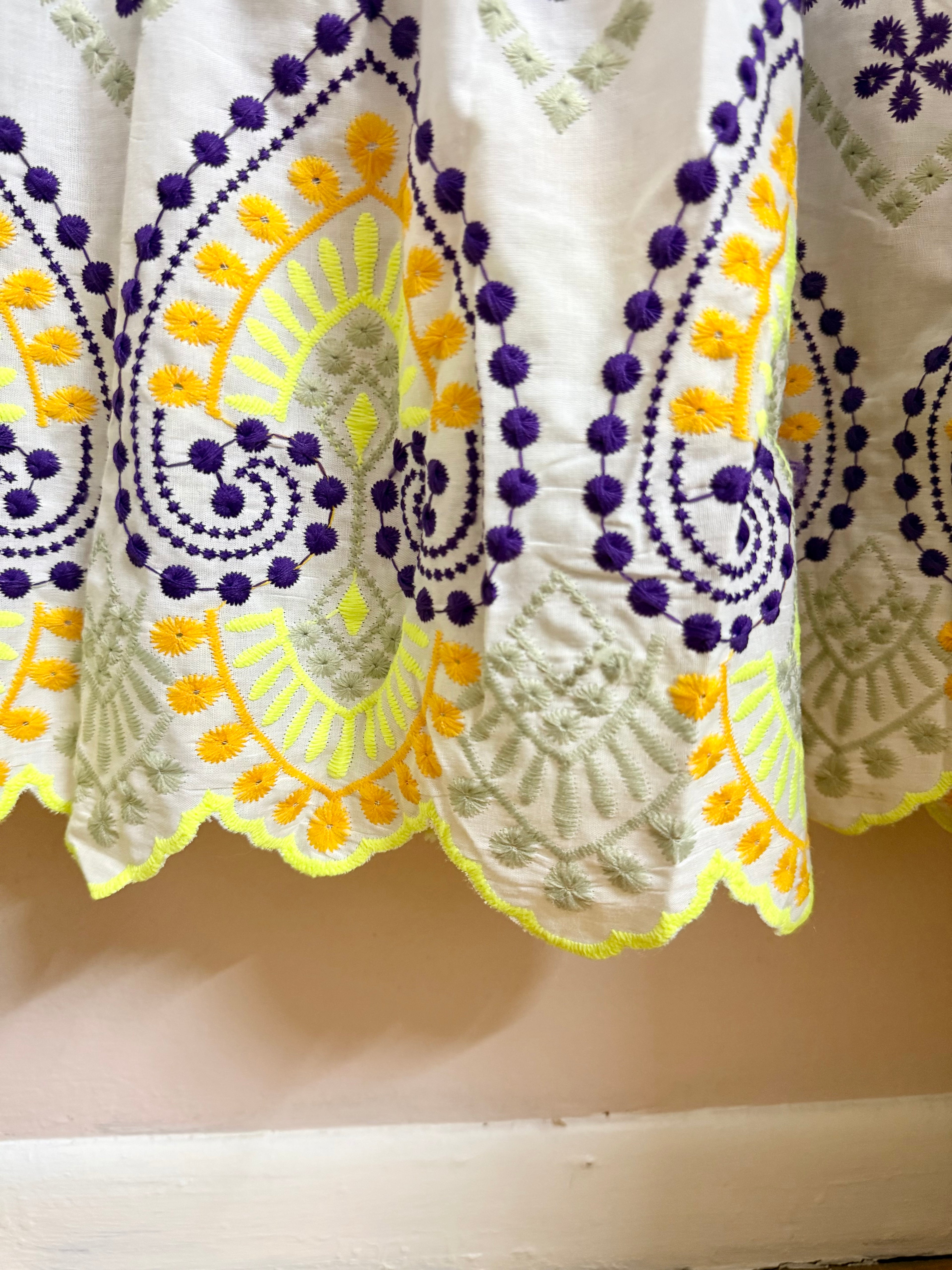 Eyelet dress