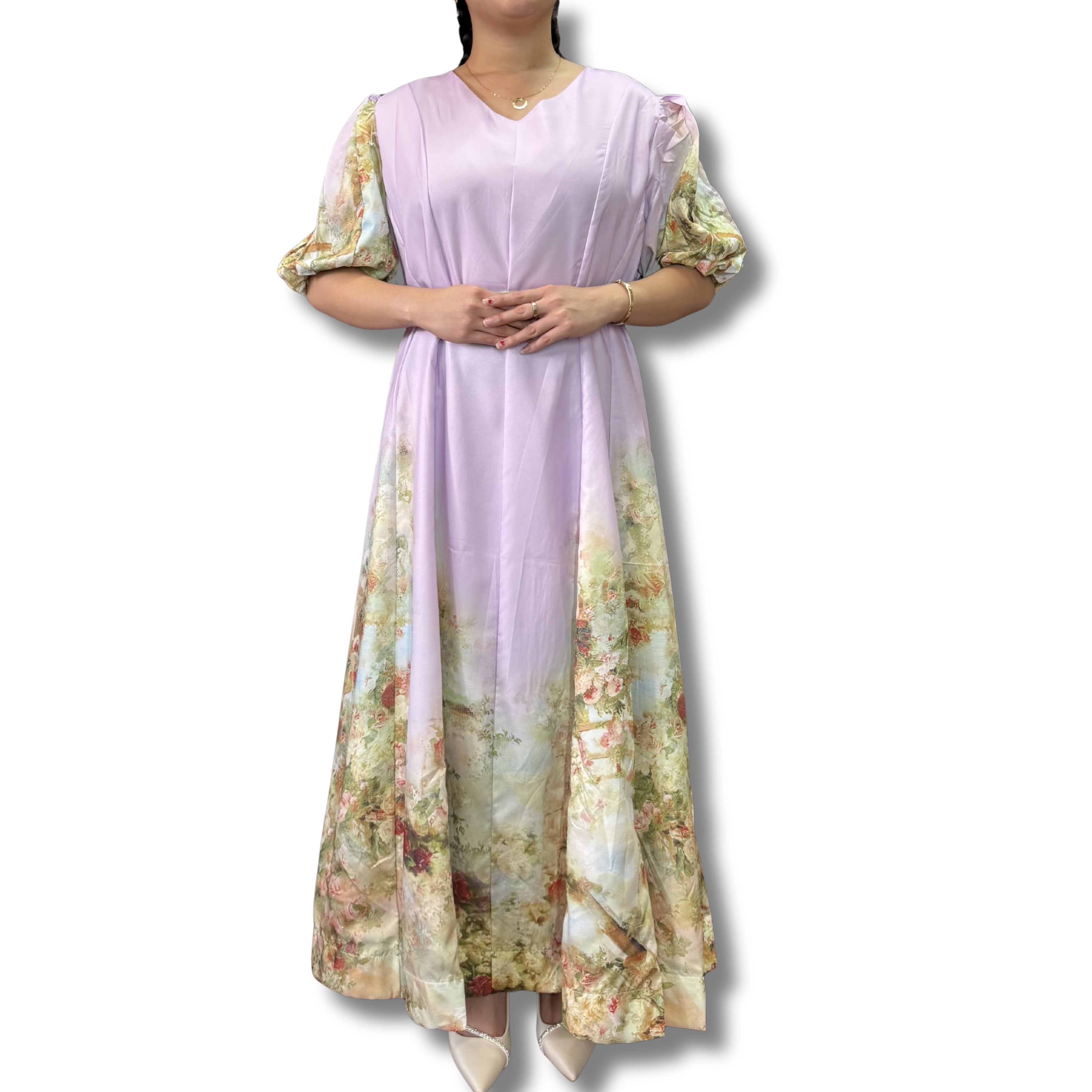 Garden Print Dress