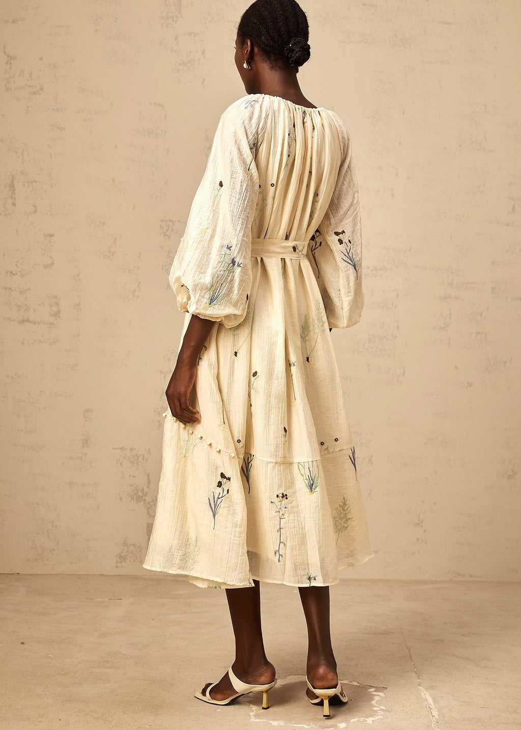 Bria Embroidered Dress