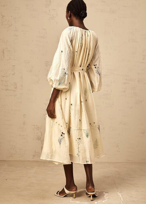 Bria Embroidered Dress