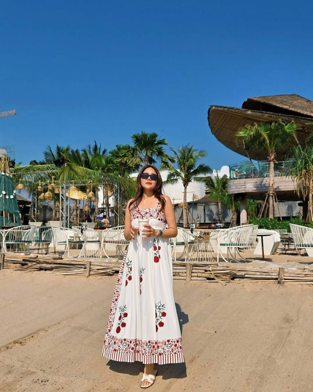 Cherry Print Sun Dress