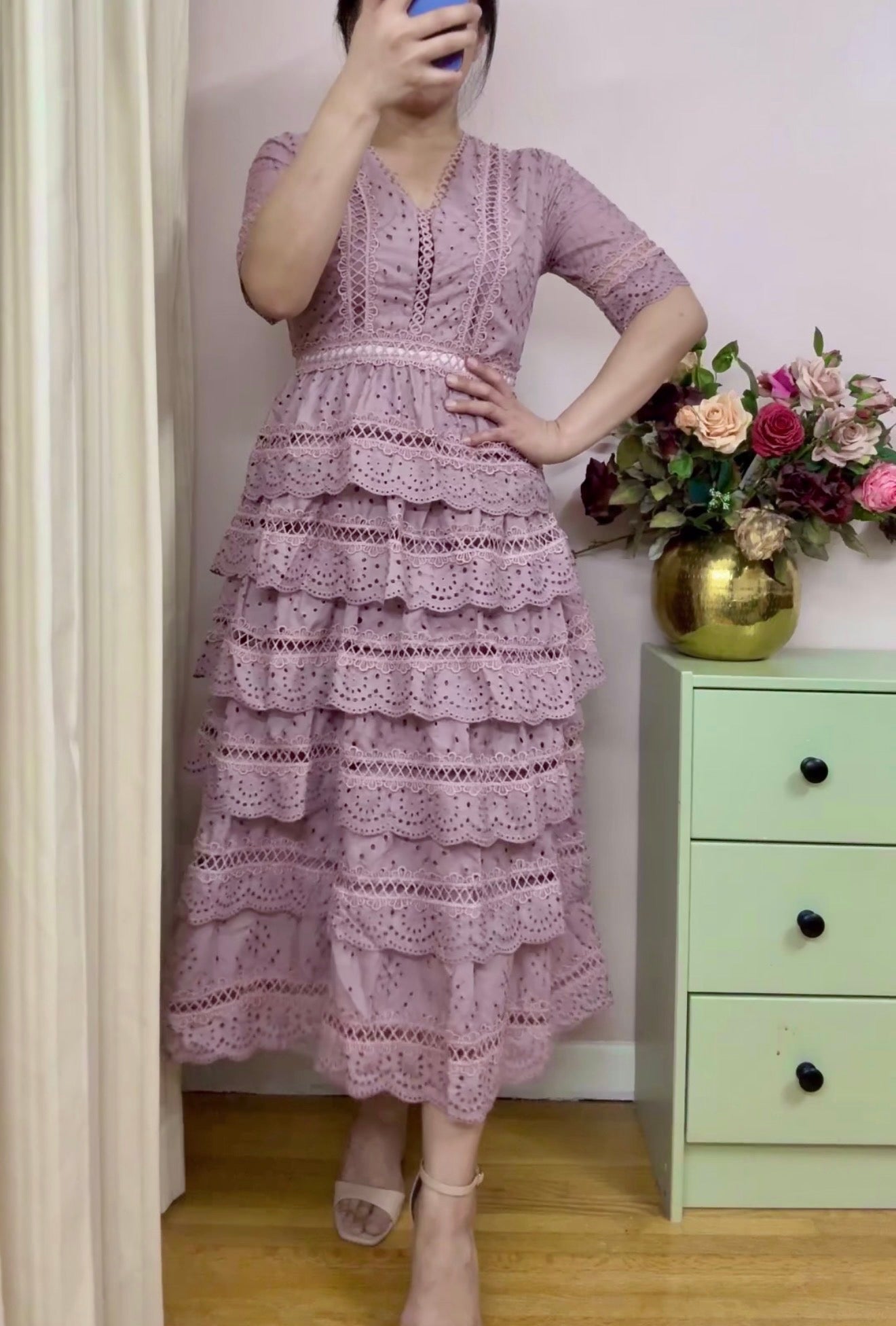 Mauve Lace Dre