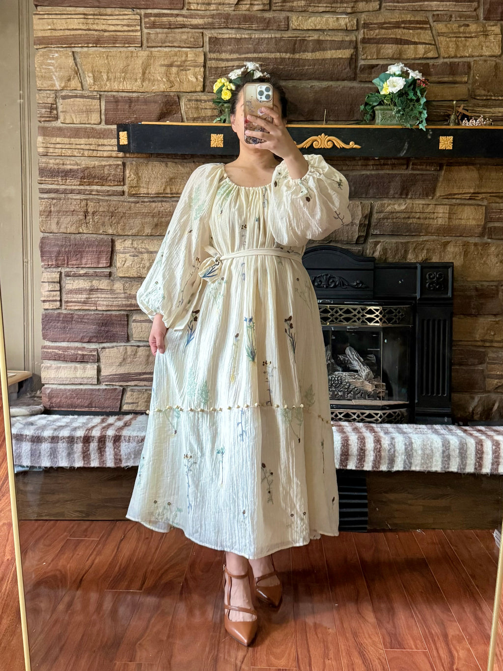 Bria Embroidered Dress