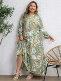 Paisley Dress Plus Size)