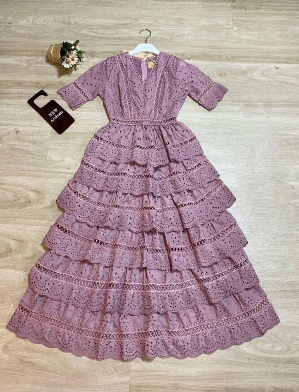 Mauve Lace Dre